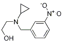 2-[Cyclopropyl-(3-nitro-benzyl)-aMino]-ethanol Struktur