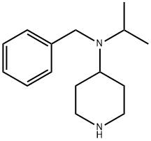 Benzyl-isopropyl-piperidin-4-yl-aMine Struktur