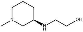 2-((R)-1-Methyl-piperidin-3-ylaMino)-ethanol Struktur