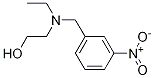 2-[Ethyl-(3-nitro-benzyl)-aMino]-ethanol Struktur