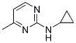 Cyclopropyl-(4-Methyl-pyriMidin-2-yl)-aMine Struktur