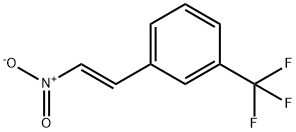 3-Trifluoromethyl-β-nitrostyrene Struktur