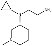 N*1*-Cyclopropyl-N*1*-((R)-1-Methyl-piperidin-3-yl)-ethane-1,2-diaMine Struktur