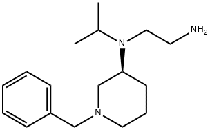 N*1*-((S)-1-Benzyl-piperidin-3-yl)-N*1*-isopropyl-ethane-1,2-diaMine Struktur