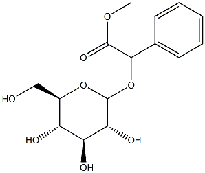 Methyl Mandelate glucoside Struktur