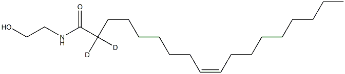 Oleoyl Ethanolamide-d2 Struktur