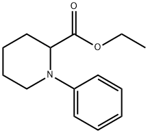 ethyl 1-phenylpiperidine-2-carboxylate Struktur