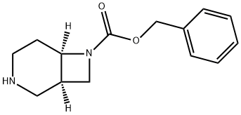 (1R,6R)-7-Cbz-3,7-diazabicyclo[4.2.0]octane Struktur