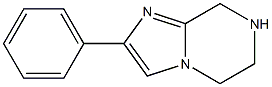 5,6,7,8-tetrahydro-2-phenyliMidazo[1,2-a]pyrazine Struktur