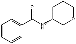 (R)-N-(tetrahydro-2H-pyran-3-yl)benzaMide Struktur