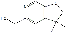 (2,3-dihydro-3,3-diMethylfuro[2,3-c]pyridin-5-yl)Methanol Struktur