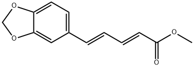 Methyl piperate Struktur