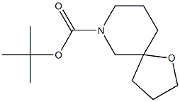 tert-butyl 1-oxa-7-azaspiro[4.5]decane-7-carboxylate Struktur