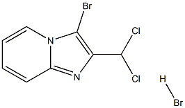 3-BroMo-2-dichloroMethyl-iMidazo[1,2-a]pyridine hydrobroMide Struktur