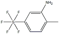 2-Methyl-5-(pentafluorothio)aniline, 97% Struktur