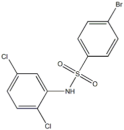 4-BroMo-N-(2,5-dichlorophenyl)benzenesulfonaMide, 97% Struktur