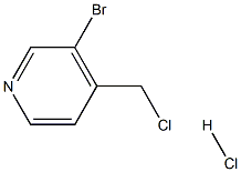 3-溴-4-(氯甲基)吡啶鹽酸鹽, 1418117-80-2, 結構式