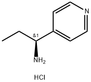 (S)-1-(4-PYRIDINYL)PROPYLAMINE 2HCL Struktur