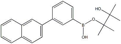 3-(naphthalene-2-yl)-Phenyl-boronic acid pinacol ester Struktur