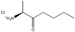 (S)-3-oxoheptan-2-aMiniuM chloride Struktur