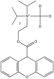 Propantheline-d3 Iodide Struktur