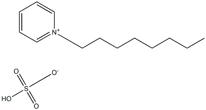 N-octylpyridiniuM hydrogen sulfate Struktur