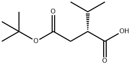 (R)-4-叔丁氧-2-異丙基-4-氧丁酸, 389843-61-2, 結(jié)構(gòu)式