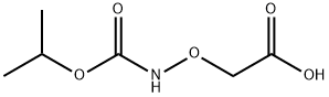 2-(((ISOPROPOXYCARBONYL)AMINO)OXY)ACETIC ACID Struktur