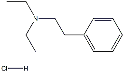 N,N-diethyl-2-phenylethylaMine hydrochloride Struktur