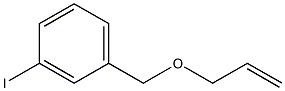 1-(allyloxyMethyl)-3-iodobenzene Struktur