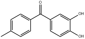 (3,4-Dihydroxyphenyl)(4-Methylphenyl)Methanone Struktur