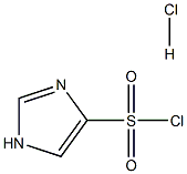 1H-IMidazole-4-sulfonyl chloride hydrochloride Struktur