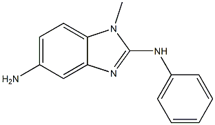 1-Methyl-N2-phenyl-1H-benzo[d]iMidazole-2,5-diaMine Struktur