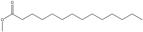 Methyl myristate Solution Struktur