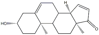 (3S,10R,13S,14R)-3-Hydroxy-10,13-diMethyl-3,4,7,8,9,10,11,12,13,14-decahydro-1H-cyclopenta[a]phenanthren-17(2H)-one Struktur