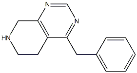 4-Benzyl-5,6,7,8-tetrahydro-pyrido[3,4-d]pyriMidine Struktur