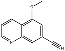 5-Methoxyquinoline-7-carbonitrile Struktur