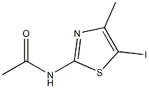 N-(5-Iodo-4-Methyl-thiazol-2-yl)-acetaMide Struktur