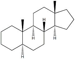 5-alpha-Androstane Solution Struktur