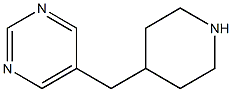 5-Piperidin-4-ylMethyl-pyriMidine Struktur