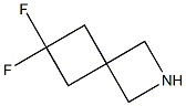 6,6-difluoro-2-azaspiro[3.3]heptane Struktur