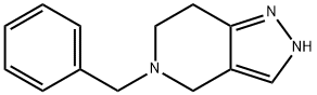 5-Benzyl-4,5,6,7-tetrahydro-2H-pyrazolo[4,3-c]pyridine Struktur