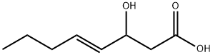 trans-3-Hydroxyoct-4-enoic acid Struktur