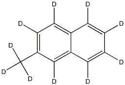 2-Methylnaphthalene  (d10) Solution Struktur