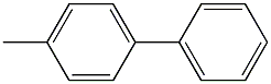 4-Methyl biphenyl Solution Struktur