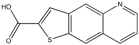 thieno[2,3-g]quinoline-2-carboxylic acid Struktur