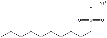 1-Decanesulfonic acid sodium salt for HPLC Struktur