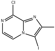 8-chloro-3-iodo-2-MethyliMidazo[1,2-a]pyrazine Struktur