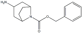 N-Cbz-3-aMino-8-azabicyclo[3.2.1]octane Struktur