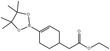 Ethyl-2-(4-(4,4,5,5-tetraMethyl-1,3,2-dioxaborolan-2-yl)cyclohex-3- enyl)acetate